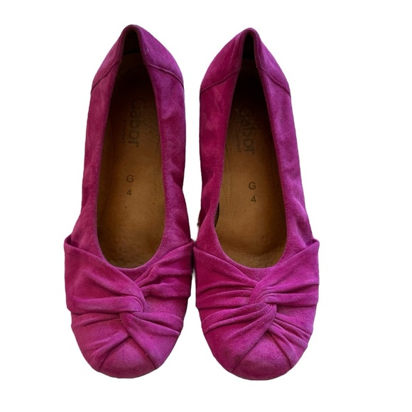 Gabor Ballerina Pink flats size 6 (UK size 4) - Picture 1 of 7